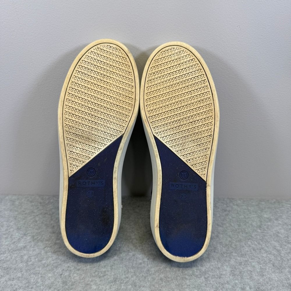 Rothys Womens Shoes Size 7.5 Black Slip On Ballet Flats Comfort Casual Sneakers - Picture 8 of 10